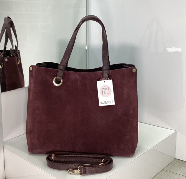 Borsa Amalia bordeaux - immagine 2